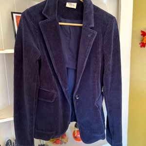 Rag Poets Super Soft Navy Blue Blazer